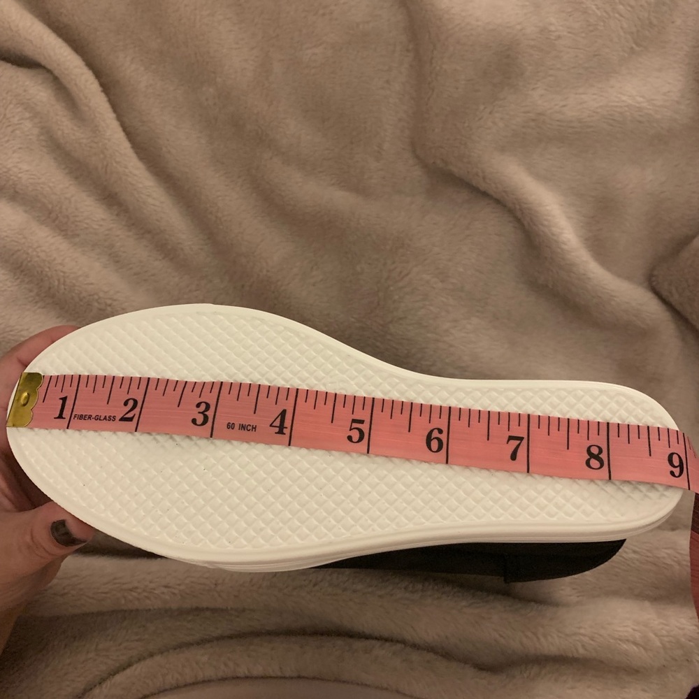 ⭐️Black Wedge Sneakers - Picture 5 of 6